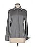 Boston Proper Gray Long Sleeve Blouse Size 8 - photo 1