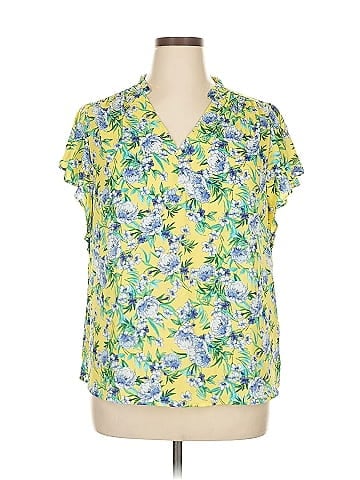Counterparts Short Sleeve Blouse (view 1)