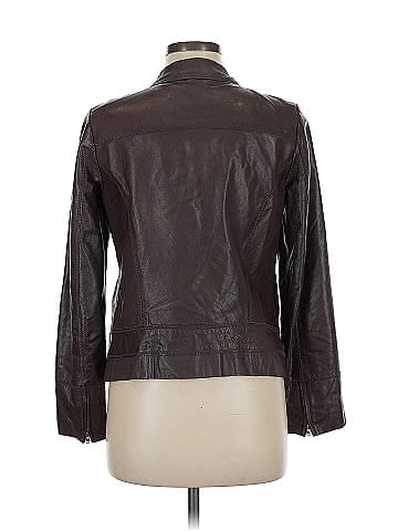 Caslon Leather Jacket (view 2)