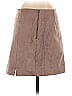 She + Sky Solid Tan Faux Leather Skirt Size S - photo 2
