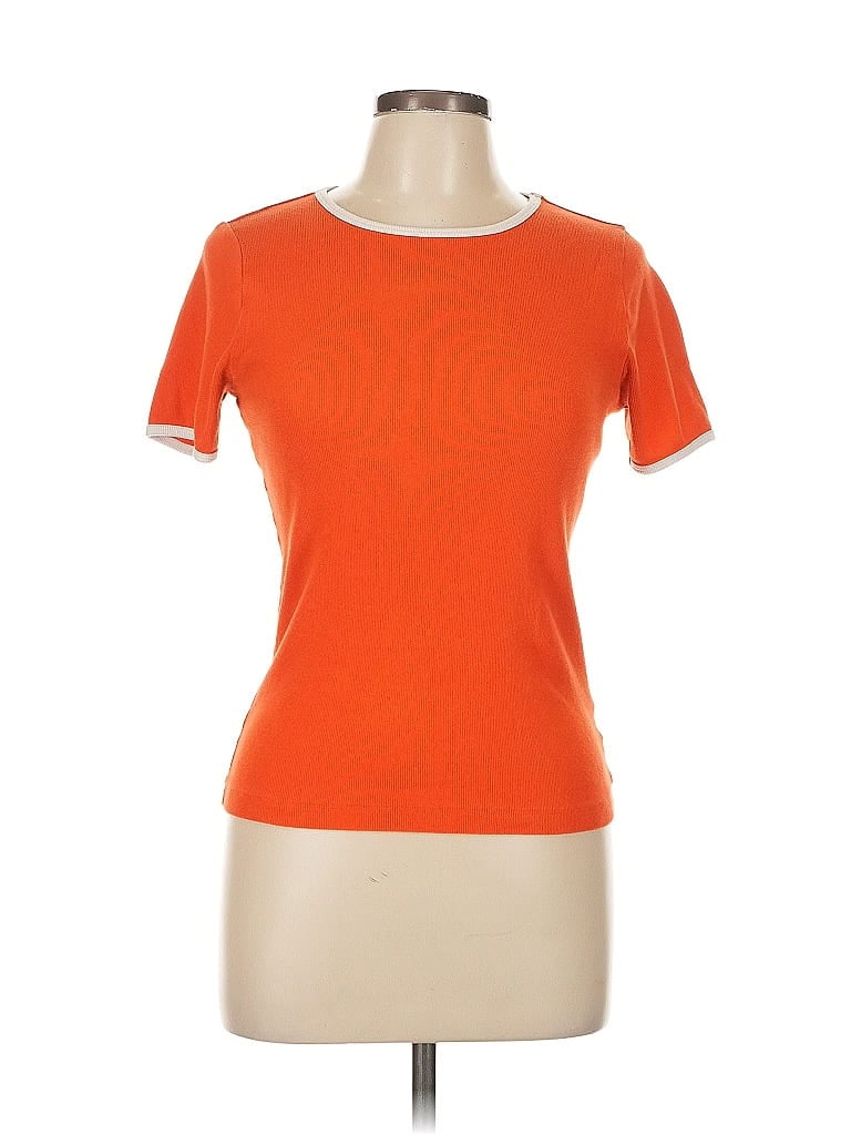 Free Assembly Orange Short Sleeve T-Shirt Size L - photo 1