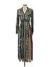 Bhanuni by Jyoti Paisley Green Casual Dress Size 2 - photo 1
