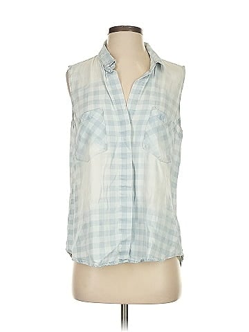RD Style Sleeveless Button-Down Shirt (view 1)