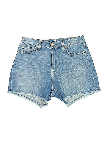 7 For All Mankind Denim Shorts (view 1)