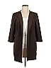 Chico's Brown Coat Size Med (1) - photo 1