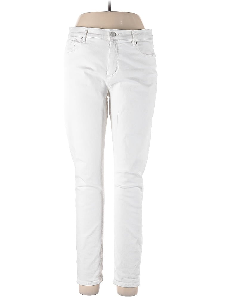 Pre-owned Ann Taylor Loft Jeans In White