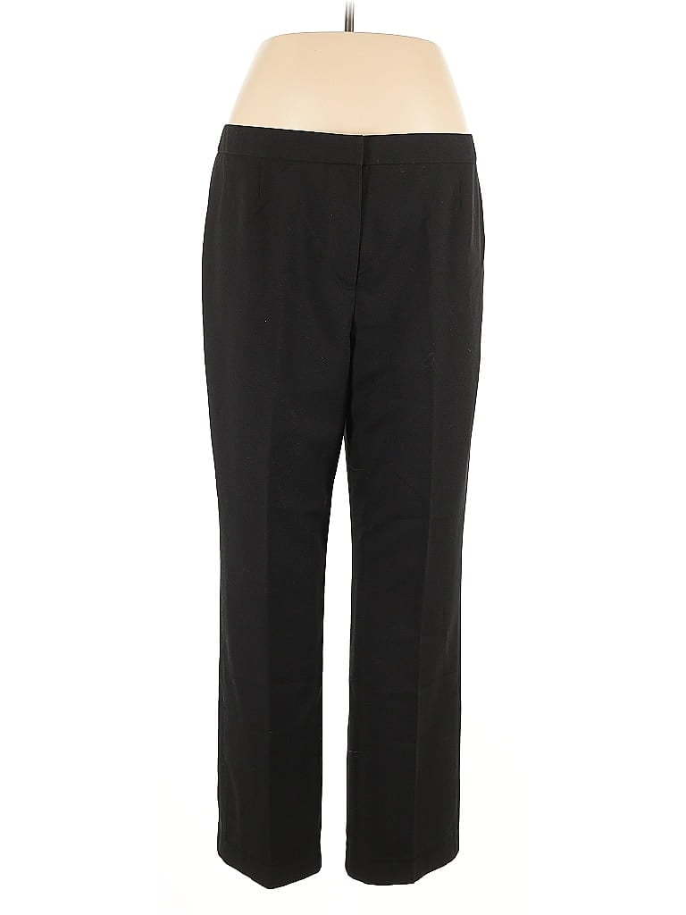 Pre-owned Evan Picone Dress Pants In Black