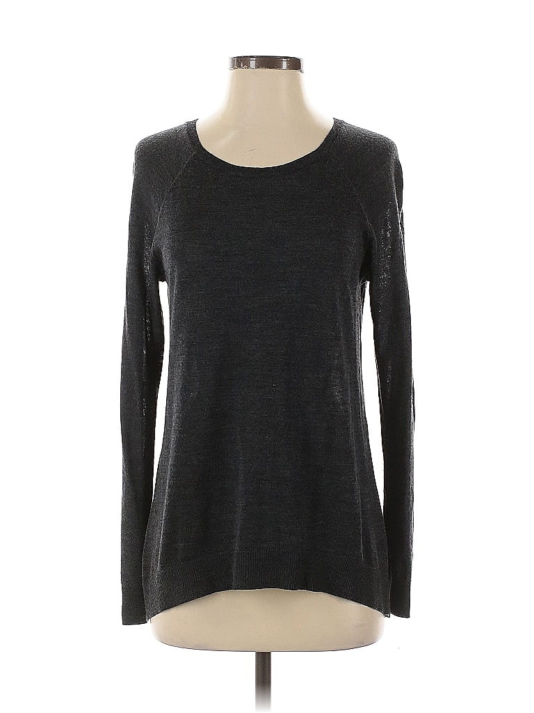 Pre-owned Ann Taylor Factory Pullover Sweater In Gray