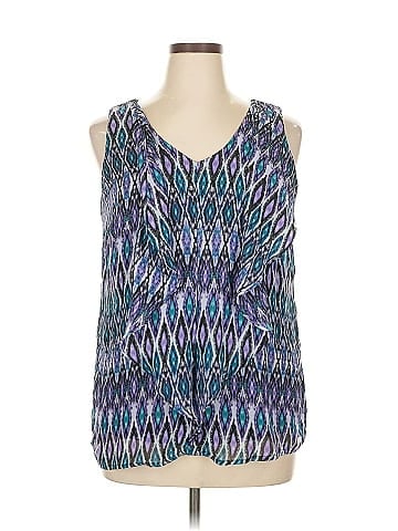 AB Studio Sleeveless Blouse (view 1)