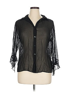 Chico's Design 3/4 Sleeve Silk Top