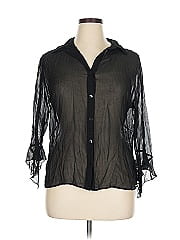 Chico's Design 3/4 Sleeve Silk Top