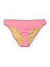 Shade & Shore Color Block Gold Swimsuit Bottoms Size M - photo 1
