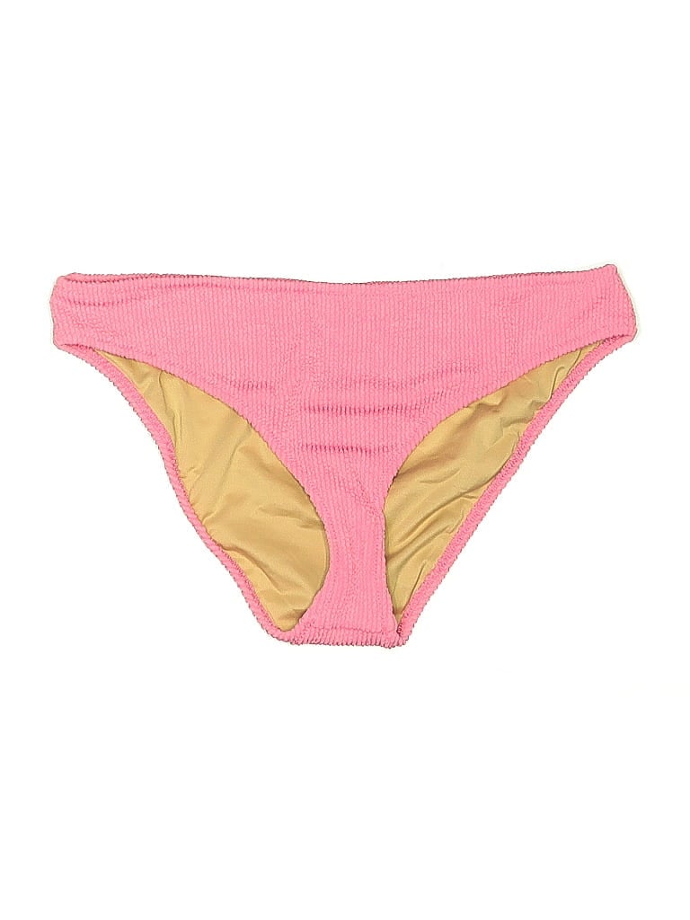Shade & Shore Color Block Gold Swimsuit Bottoms Size M - photo 1