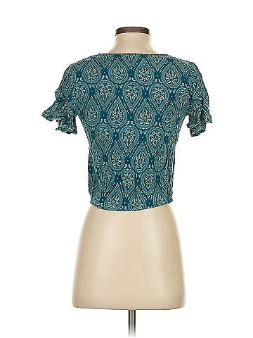 Mudd Short Sleeve Blouse (view 2)