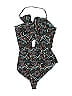 Sea New York Paisley Teal Black One Piece Swimsuit Size S - photo 1