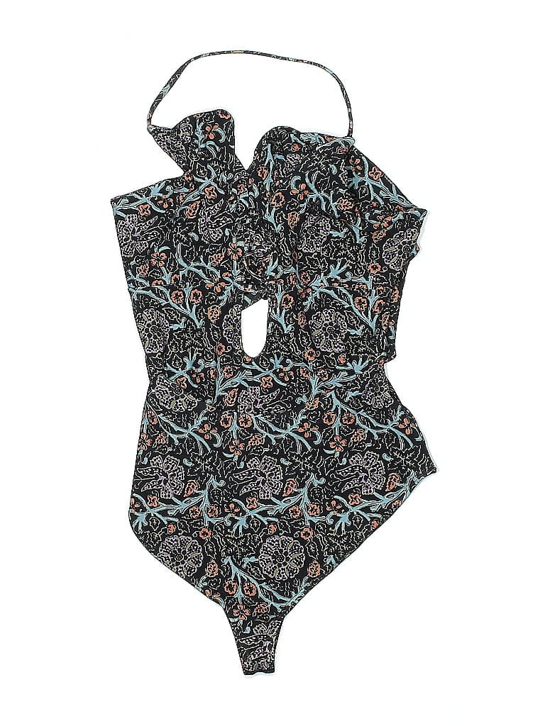 Sea New York Paisley Teal Black One Piece Swimsuit Size S - photo 1
