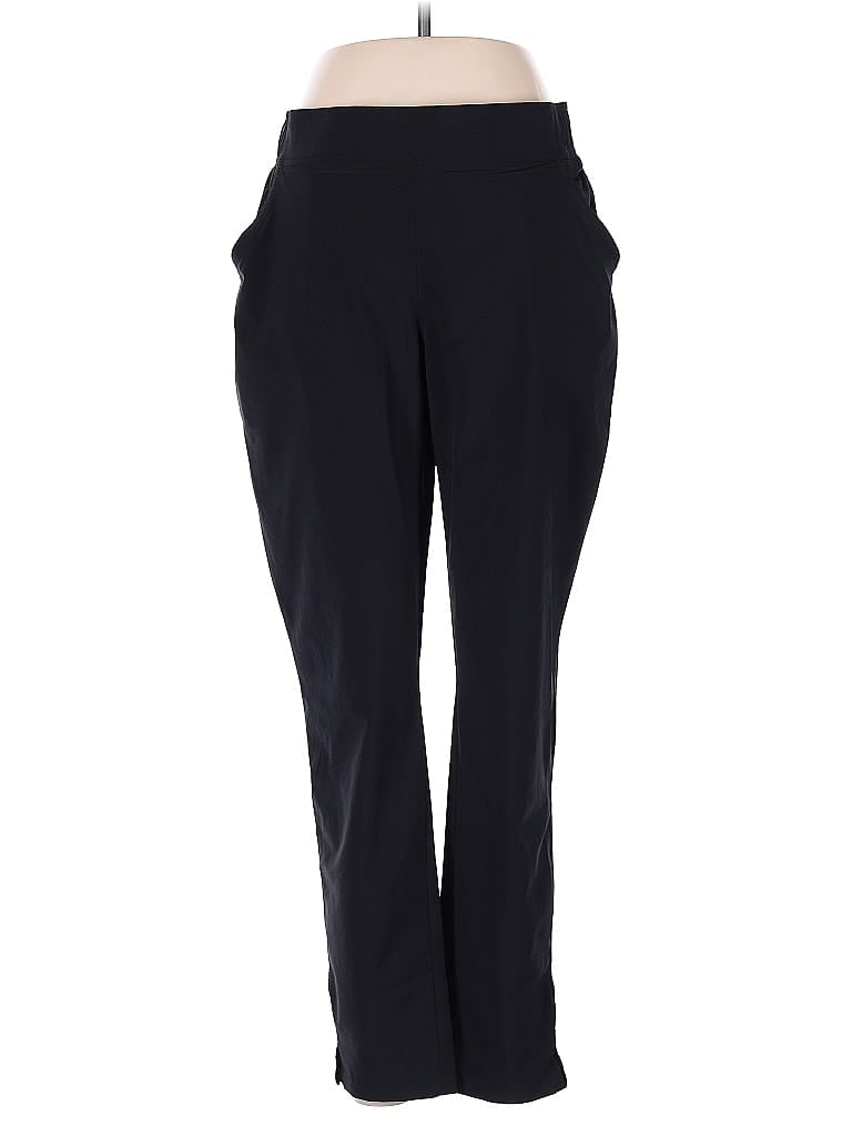 Pre-owned Eddie Bauer Active Pants In Black