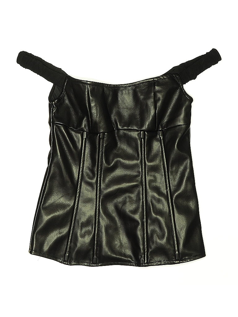 WeWoreWhat 100% Polyester Black Sleeveless Top Size 2 - photo 1