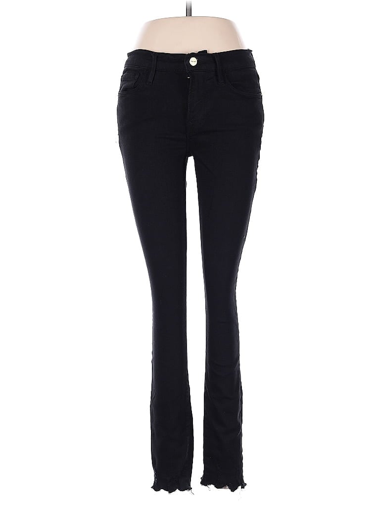 Click to view more detailed imagery on our partner's website Pre-owned Frame Jeans In Black