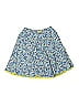 Mini Boden 100% Cotton Paisley Blue Skirt Size 5 - 6 - photo 1