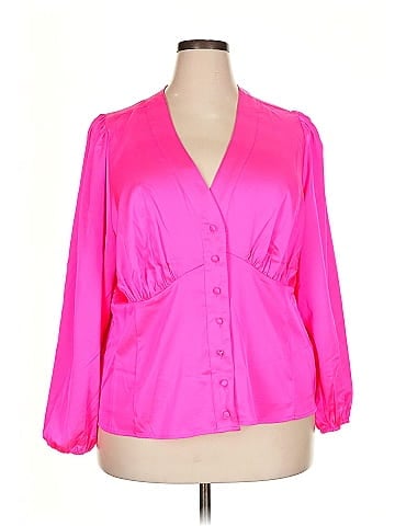 Torrid 3/4 Sleeve Blouse (view 1)