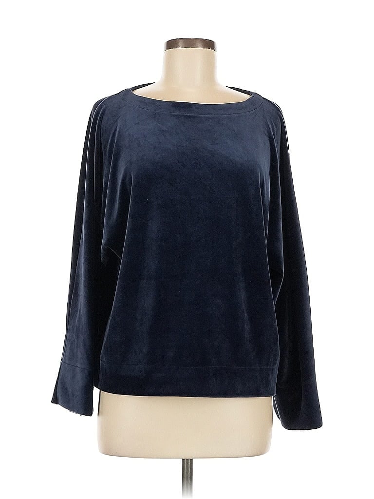 Pre-owned Dkny Sport Pullover Sweater In Blue