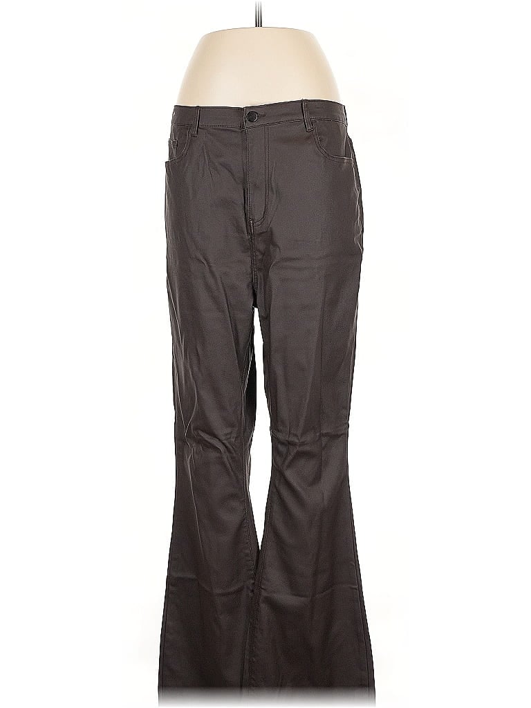 Pre-owned Prettylittlething Casual Pants In Brown