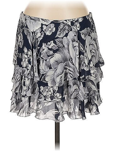 Intermix Silk Skirt (view 1)