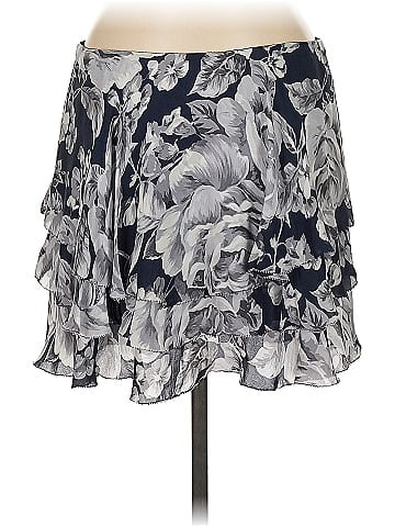Intermix Silk Skirt (view 2)