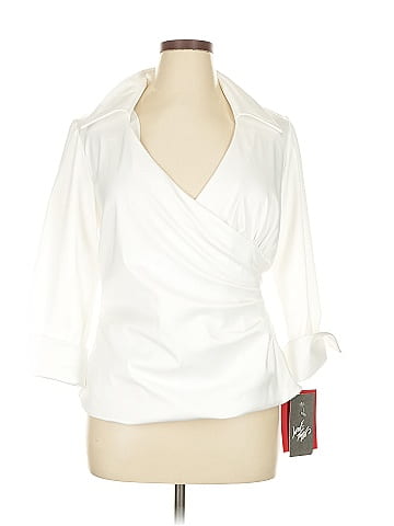 JS Collections 3/4 Sleeve Blouse (view 1)