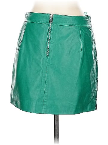 Karen Millen Faux Leather Skirt (view 2)