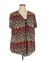 Lane Bryant Short Sleeve Blouse