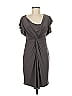 Evan Picone Solid Gray Cocktail Dress Size 6 - photo 1