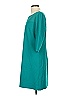 Ann Taylor Solid Teal Casual Dress Size S - photo 4
