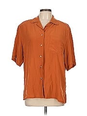August Silk Short Sleeve Silk Top