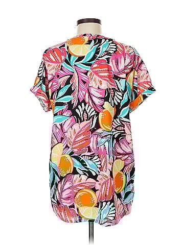 Crown & Ivy Short Sleeve Blouse (view 2)
