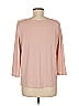Ruby Rd. Pink 3/4 Sleeve T-Shirt Size M - photo 2