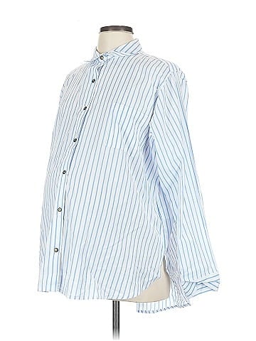 Motherhood Long Sleeve Button-Down Shirt (view 1)