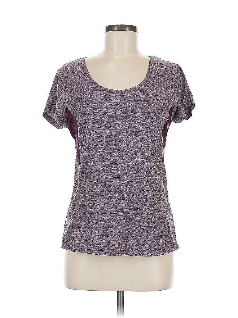 Marika Tweed Purple Short Sleeve T-Shirt Size M - photo 1