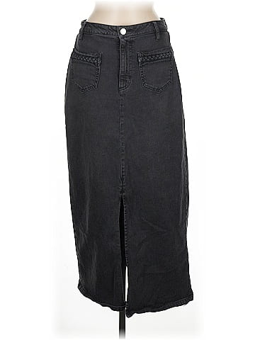 On 34th Denim Skirt (view 1)