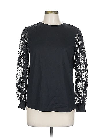 Sandro Long Sleeve Top (view 1)
