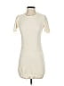 Unbranded 100% Polyester Ivory Casual Dress Size S - photo 1