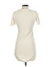 Unbranded 100% Polyester Ivory Casual Dress Size S - photo 2