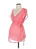 Motherhood 100% Polyester Pink Short Sleeve Blouse Size M - photo 1