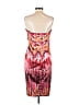 David Meister Tie-dye Burgundy Cocktail Dress Size 8 - photo 2