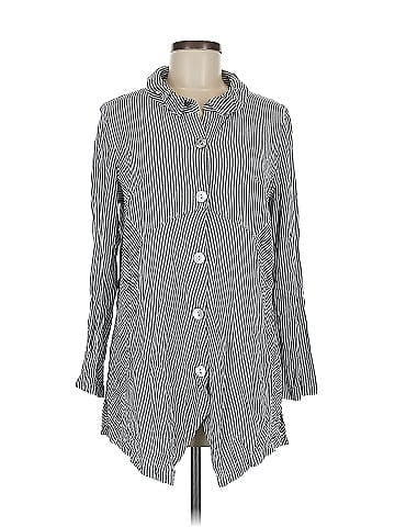 Soft Surroundings 3/4 Sleeve Button-Down Shirt (view 1)