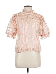 Haute Monde Short Sleeve Blouse