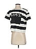 Pull&Bear Black Short Sleeve T-Shirt Size S - photo 1