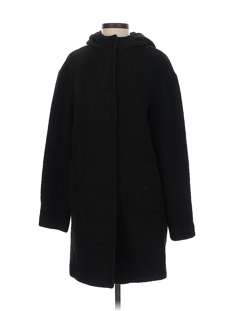 Hilary Radley Black Wool Coat Size 2 - photo 1