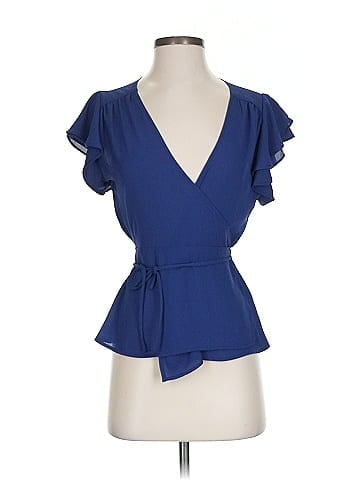 Blue Rain Short Sleeve T-Shirt (view 1)